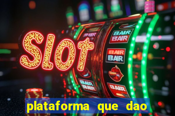 plataforma que dao bonus no cadastro